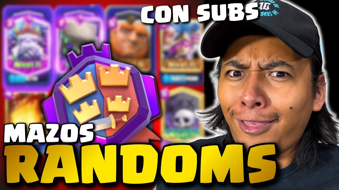 🤡Nueva serie 2c2 mazos random en Clash Royale | Capitulo 1 - YouTube