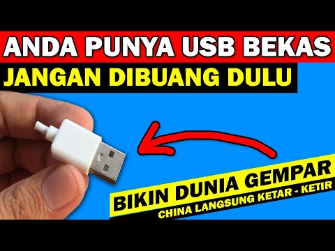 Video: Bagaimanakah anda menyambungkan bekas USB?