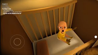 🔴BABY IN YELLOW NIGHT TWO GAMEPLAY #babyinyellowgameplay