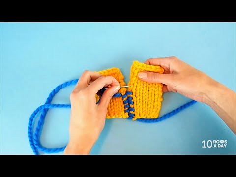 Video: How To Connect Knitted Motifs
