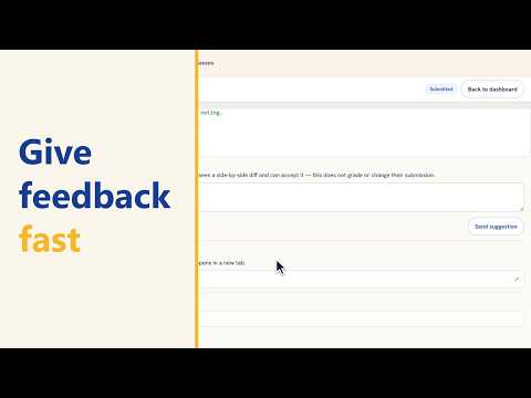 Review student submissions and give feedback in Python Classroom