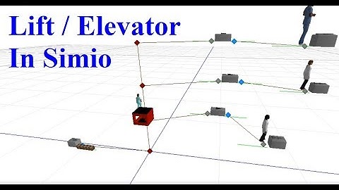 How To Model A Lift / Elevator In Simio