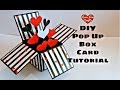 DIY Pop Up Box Card Tutorial | Valentine Day Gift Idea (Highly Requested Video)