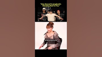 Lisa doing jungkook "Standing next to you" choreography 😱🥹💖💜 #lisa #shortsviral #jungkook #bts #bp