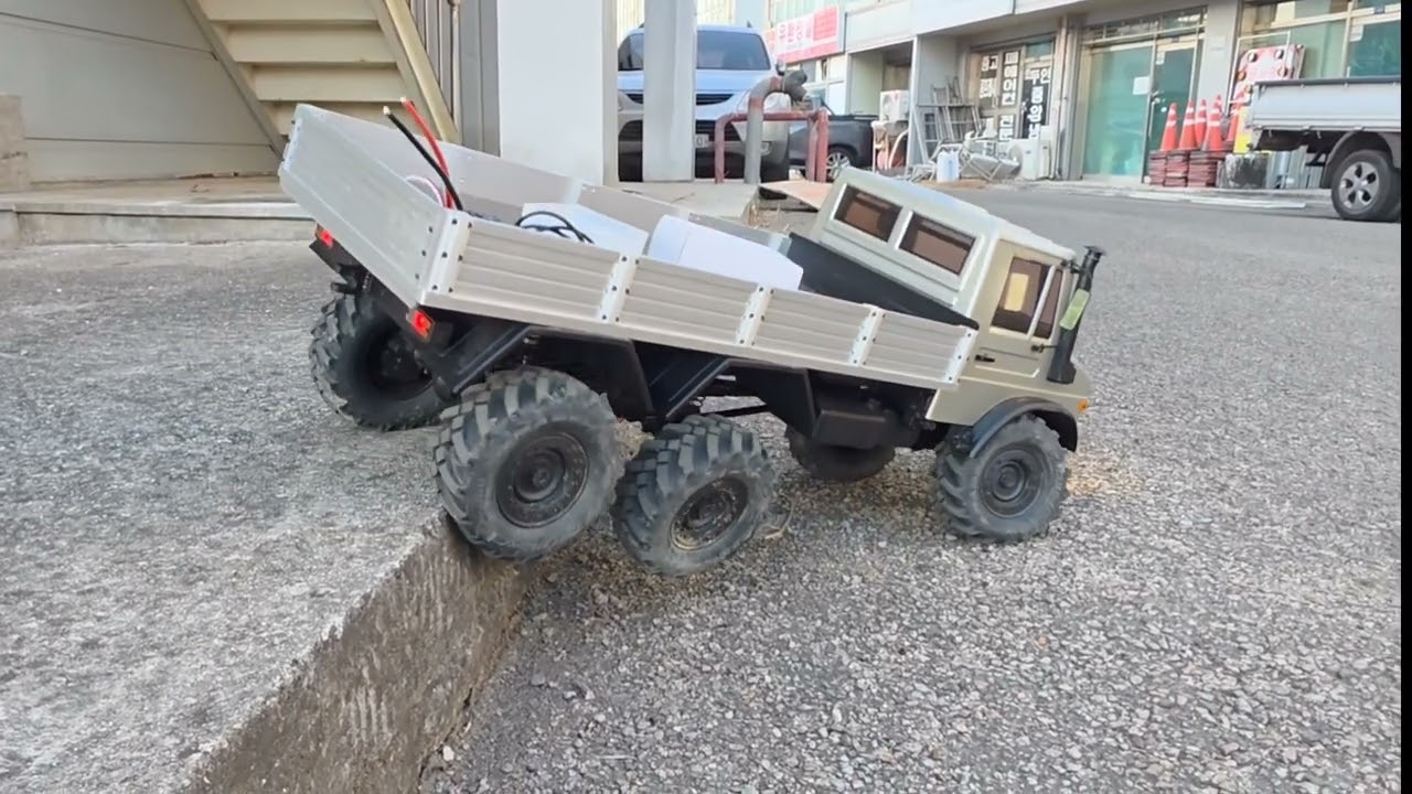 EMO XXL 6X6 GL6/  GL4990 combo~~~~1/6 벤츠 유니목 모터 변속기 교체