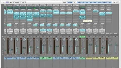 Logic Pro 9 Quick Tip - Bypass, Move, and Duplicate Plug-ins