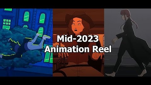 Mid-2023 2D Animation Reel - The Animation Studio