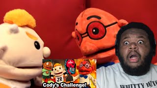 SML Movie: Cody's Challenge! (REACTION) #sml #codyschallenge #onechipchallenge 😂🥵🔥