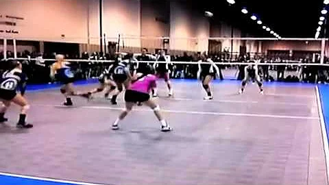 #10 Katrina Horner 5'8'' OH/Libero--2012 Omaha Pre...