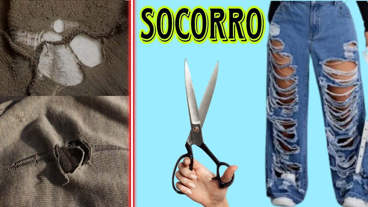 ROUPAS RASGADAS NÃO IRÃO PARA O LIXO TOTALMENTE. Jucy Alves YT