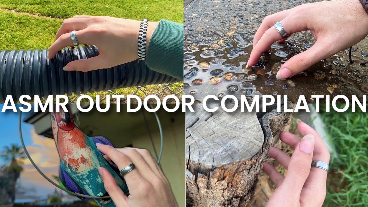 1+ HOUR of OUTDOOR ASMR ☀️ -lofi