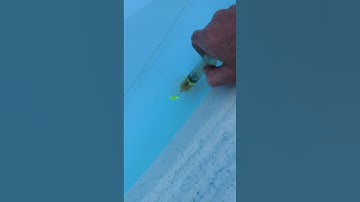 Vinyl lined swimming pool leak detection & repair in Jimboomba