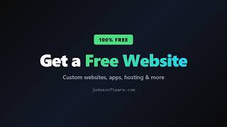 Free Website Development — Judea Software screenshot 1