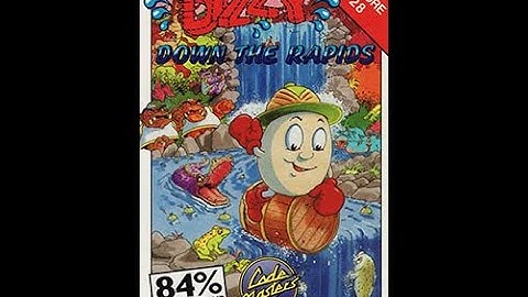 Commodore 64 Tape Loader Codemasters Dizzy   Down the Rapids 1992