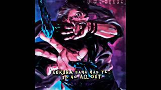 Sukuna Sama Has Yet To Go All Out - JuJutsu Kaisen Edit | #jujutsukaisen #jjk #sukuna #sukunaedit