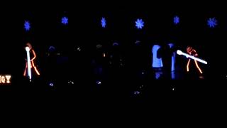 5/6 Blacklight Performance Woodlawn Academy Christmas 2017