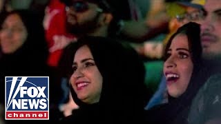 Officials in saudi arabia apologize after images of women wrestlers
skimpy outfits appeared onscreen during a wrestling match. fox news
channel (fnc) is a...