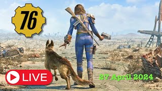 Fallout 76 Live | A casual stream, beverage, character creation & Gameplay