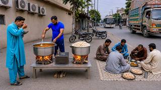TOP STREET FOOD POINT IN RS 50 😍 PURE PUNJABI LAHORE NASHTA 🇵🇰 | PAKISTANI STREET FOOD #food screenshot 5