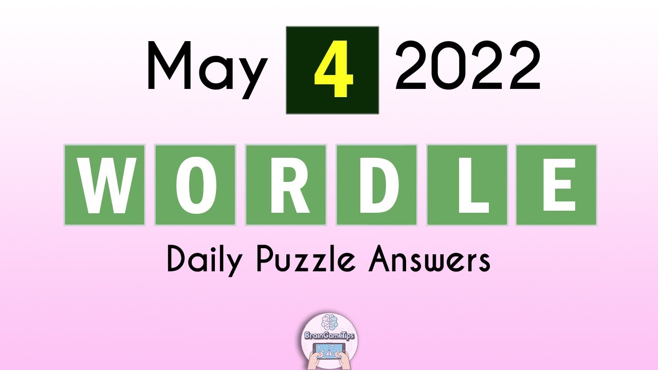 Wordle May 4 2022 Answer 319 Today YouTube