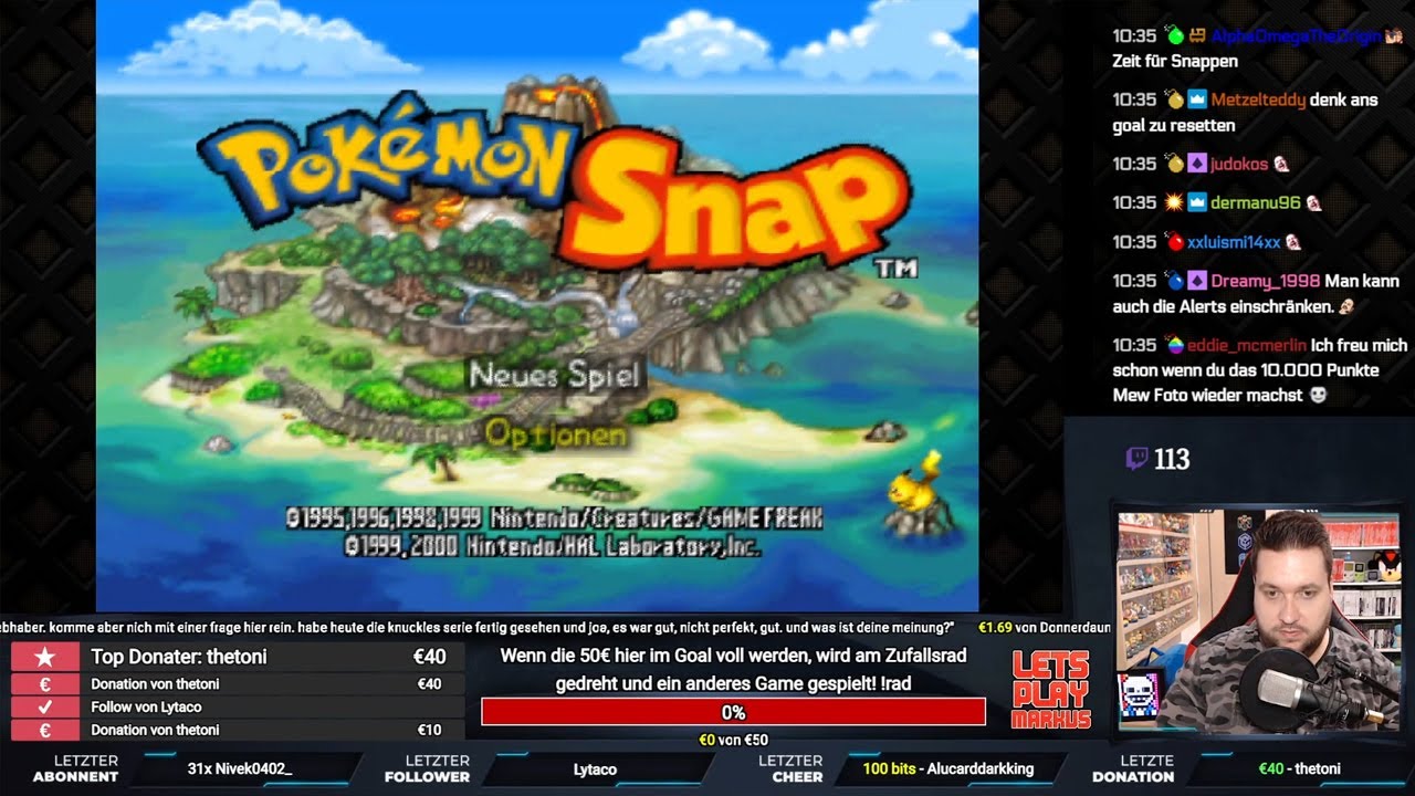 🔴 Rad der 50 LPM-Games! # 07: Pilotwings, DKC3 GBA, Poké Snap • Twitch-Livestream # 688 vom 11.05.24