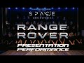 Range Rover Velar presentation - Studio SPACE Performance