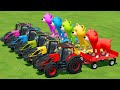 Load and transport giant dogs with valtra tractors  farming simulator 22