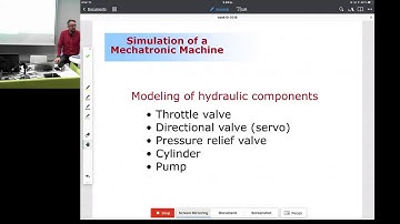 BK70A0001 Simulation of a Mechatronic Machine Live-stream