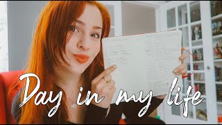 Learning Portuguese, Hair Dying &amp; Read with Me | Day in my Life Vlog