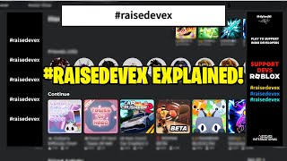 #RaiseDevEx Explained | Roblox Developers are Upset | (Roblox)