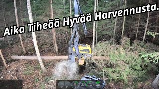 Harvennustahakkuuta Viikon Loppupuolella Tällä Kertaa. VR14 Ponsse Scorpion K AC New H7 2025