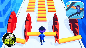 Roof Rails - All Levels Gameplay Android,ios game Mobile Game Max Level New Update