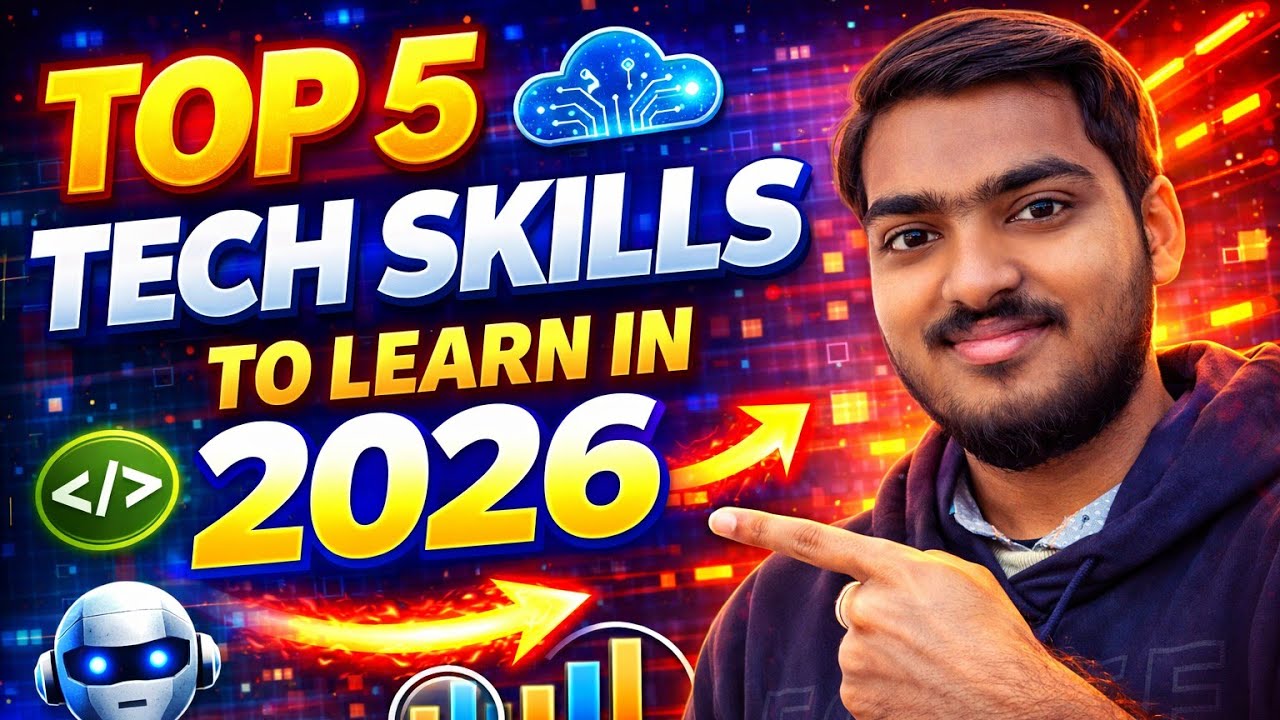 Learn Top 5 Tech Skills In 2024|Earning tech skills of 2024 - YouTube