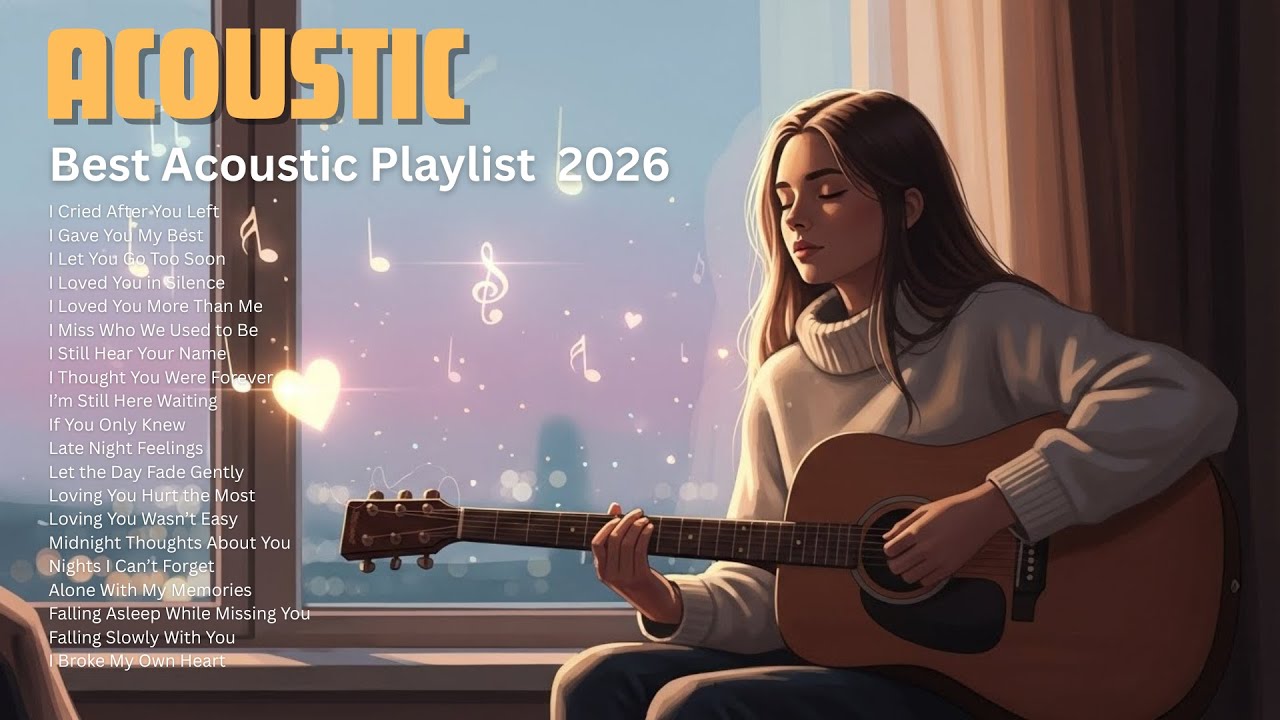 Acoustic Playlist Song 2026 🔥🎵 | Best Chill & Relax Playlist 2026 | Style Vocal Alan Walker, Adele