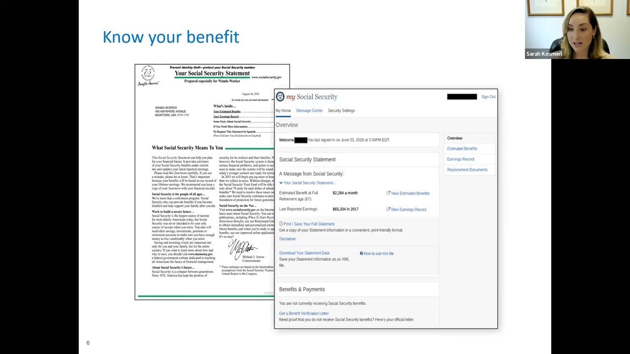Social Security: Get What's Yours, Presented by Blue Heron Financial Group