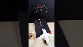 Aeroplane Tack off model With Control button #shortsfeed #scienceproject #schoolproject