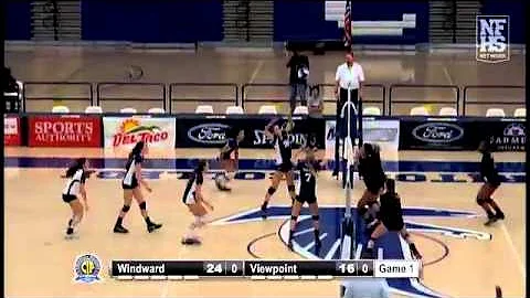 With the block at the net, #8 Christina Cornelius ...