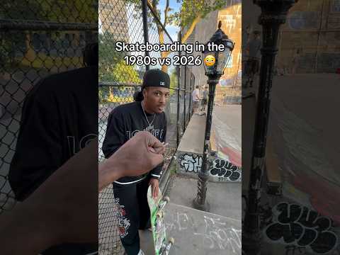 Skateboarding in the 1980s vs 2026 🫩
