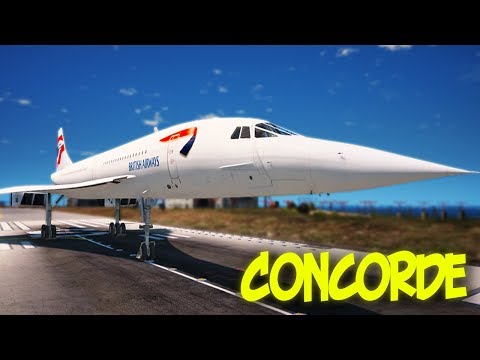 Видео: КОНКОРД И АЭРОПОРТ НА ЧИЛИАДЕ В ГТА 5 - CONCORDE МОД НА ГТА 5! МОДЫ В ГТА 5!