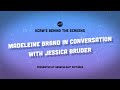 KCRW’s Behind the Screens: Madeleine Brand in Conversation with Jessica Bruder