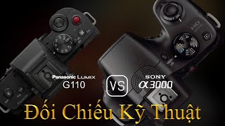 Panasonic Lumix G110 và Sony A3000: Một Đối Chiếu Về Thông Số Kỹ Thuật