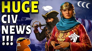Ageless Civs?!? Pirates, Blackbeard, Tonga, Iceland, Ottomans - Civ 7