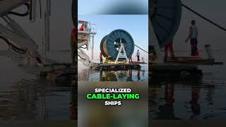 Undersea Fiber Optics: How Data Travels Miles! #shorts