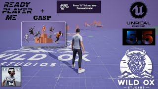 UE5.5 R. Player.me Character Base Tool + GASP integration