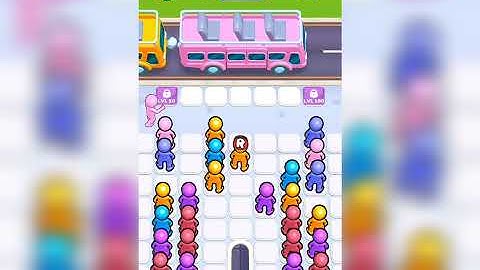 Bus Jam Level 21 Walkthrough Solution 