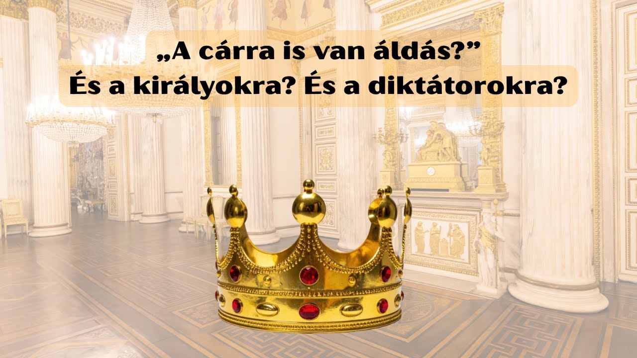 Fáraótól Arafatig: vajon mondunk-e áldást a diktátorokra? – HH Váérá (Sze)