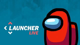 New Among Us map Airship: Launcher gameplay with journalists Brian Fung, Imran Khan, Jacob Wolf