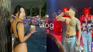 🔥 The Hottest Pool Party In Seoul! (getting ready, working out, JAY PARK) vlog