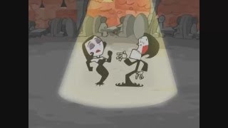 Billy and Mandy but it's Pulp Fiction