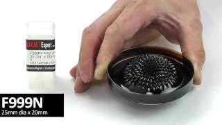 Amazing ferrofluid experiment goes wrong...